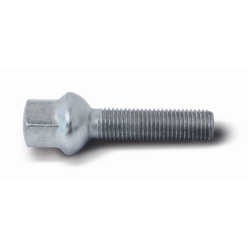 H&R Wheel bolt Round-Head R12 M12x1.50 - Length 40mm (e.g.  Mercedes)