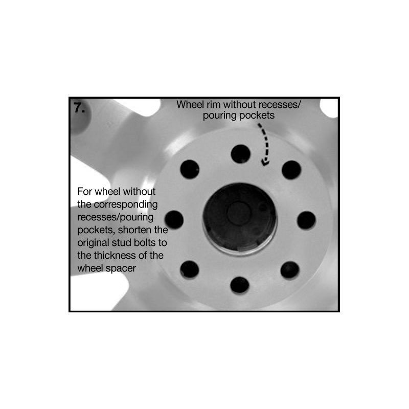 H&R DRM-System Wheelspacers 20mm 5x127 - Hub 71,5mm - Bolt size M12x1,5 -  Dodge/Fiat