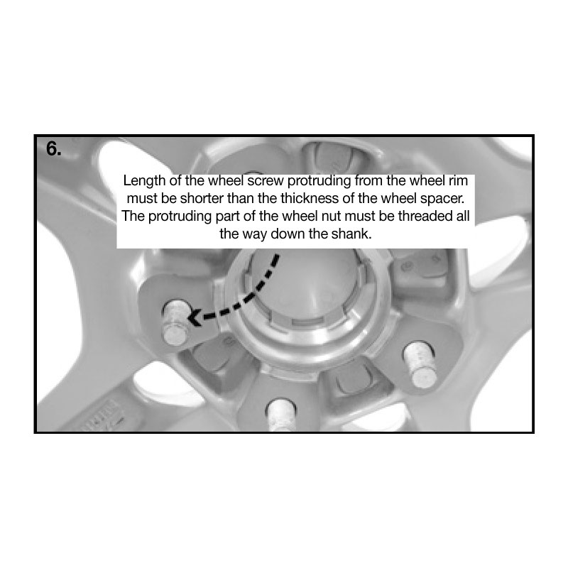 H&R Wheel Spacers 25mm 5x98 - Hub 58,0mm -  Alfa Romeo