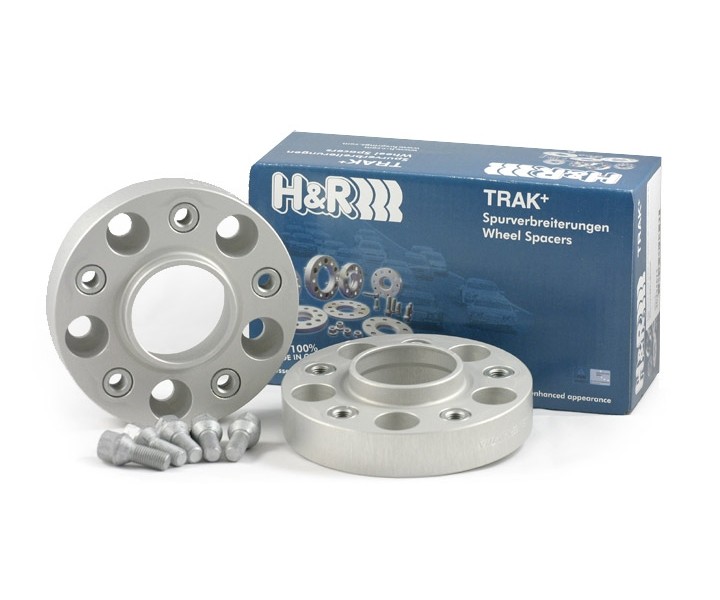 H&R DRA-System Wheel spacer set 40mm per axle - Bolt pattern 5x100 - Hub 54,1mm - Bolt size M12x1,5 -  Audi/Seat/Skoda