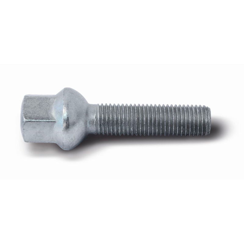 H&R Wheel bolt Round-Head R12 M12x1.50 - Length 35mm (e.g.  Mercedes)