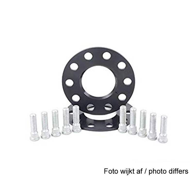 H&R DRS-MZ-System Wheelspacers 18mm 5x127 - Hub 71,6mm - Bolt size M14x1,5 -  Jeep - Black