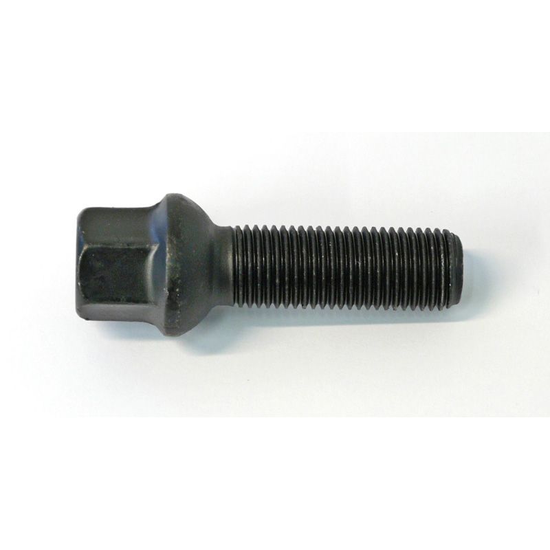 H&R Wheel bolt Round-Head R13 M14x1.50 - Length 38mm - Black ( e.g. VAG)