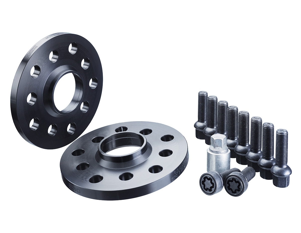 H&R DR-System Wheelspacers 11mm 5x112 - Hub 66,5mm - Bolt size M14x1,25 -  BMW/Toyota/Mini - Black