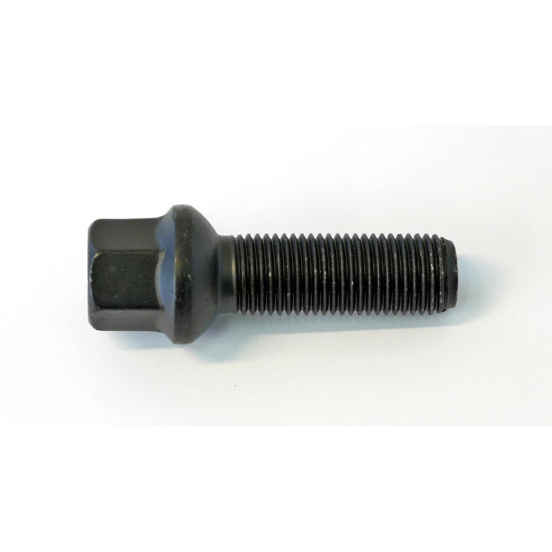 H&R Wheel bolt Round-Head R14 M14x1.50 - Length 60mm - Black
