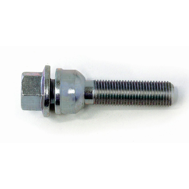 H&R Wheel bolt Round-Head with movable cone R14 M14x1.50 - Length 48mm (e.g.  Audi Q3, Q5)