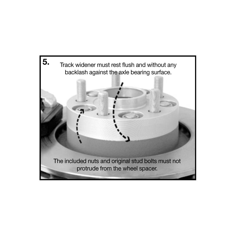 H&R Wheel Spacers 25mm 5x127 - Hub 71,5mm -  Jeep