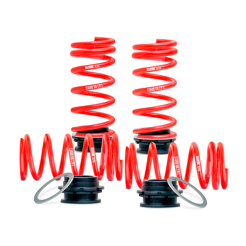 H&R Height Adjustable Spring System  Volkswagen Golf VIII & Seat Leon HB incl. FR - 2020- (2WD) (Twist Beam) FA25-40/RA20-50mm - up to 1000kg FA-Load