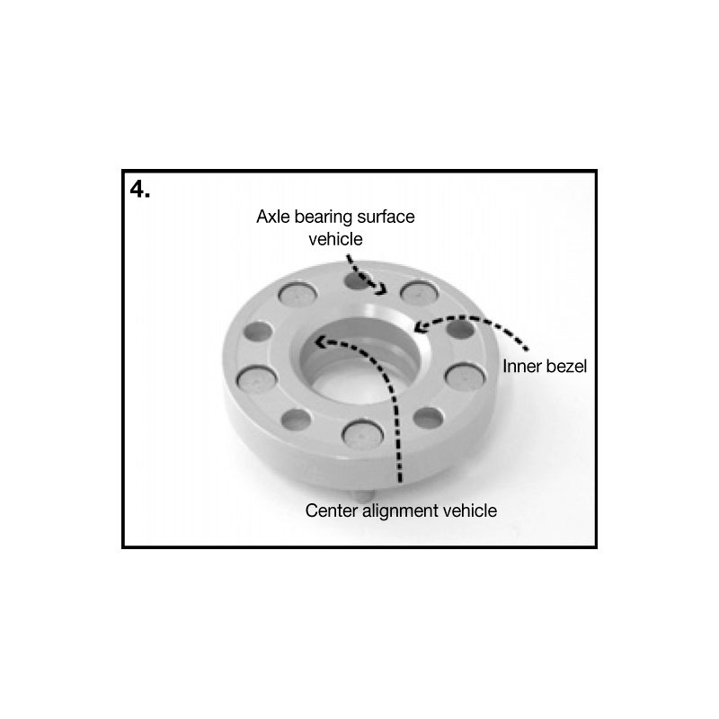 H&R DRM-System Wheelspacers 20mm 5x120 - Hub 64,0mm - Bolt size M14x1,5 -  Honda