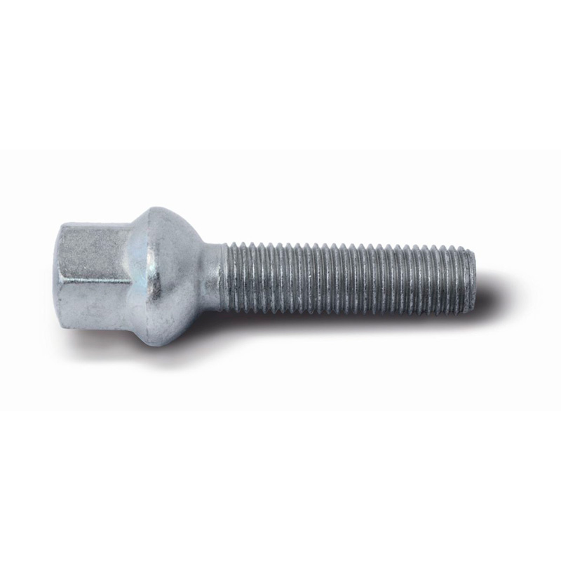 H&R Wheel bolt Round-Head R12 M12x1.50 - Length 43mm (e.g.  Mercedes)