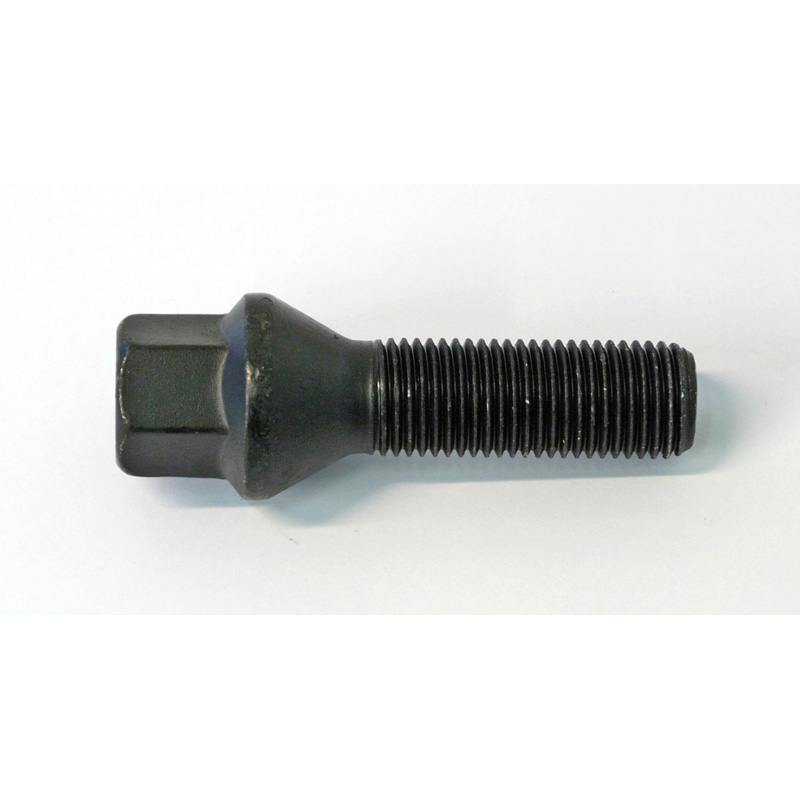 H&R Wheel bolt Taper-Head M14x1.50 - Length 55mm - Black