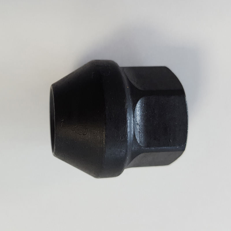 H&R Wheel nut taper M12x1.50 - Length 25mm - Black