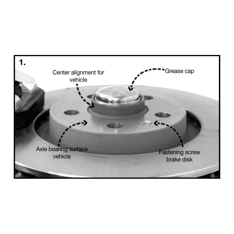 H&R DRA-System Wheelspacers 40mm 5x112 - Hub 66,5mm - Bolt size M15x1,25 -  Mercedes - Black