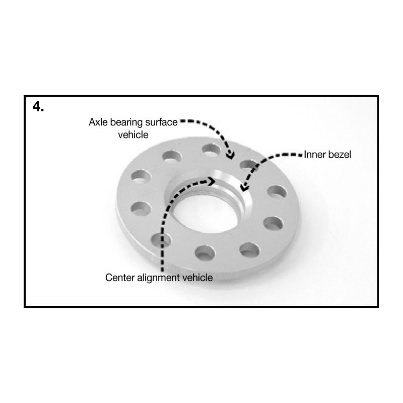 H&R DR-System Wheelspacers 11mm 5x114,3 - Hub 66,0mm - Bolt size M12x1,5 -  Alpine/Renault/Dacia/Mercedes