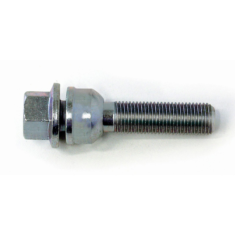H&R Wheel bolt Round-Head with movable cone R14 M14x1.50 - Length 30mm (e.g.  Audi Q3, Q5)