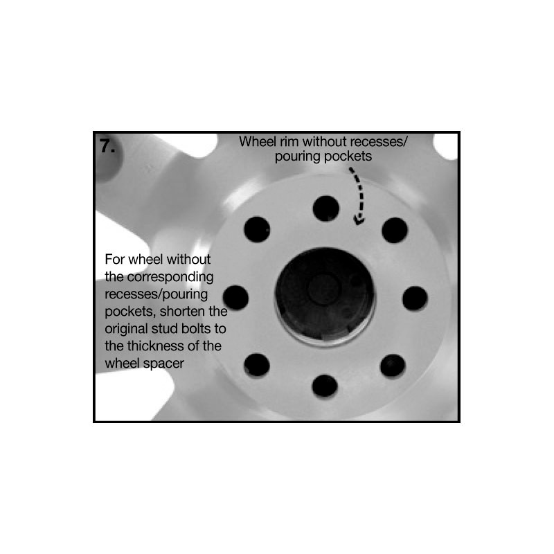 H&R DRM-System Wheelspacers 30mm 5x120 - Hub 64,0mm - Bolt size M14x1,5 -  Honda
