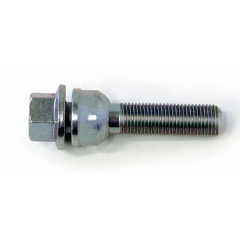 H&R Wheel bolt Round-Head with movable cone R14 M14x1.50 - Length 38mm (e.g.  Audi Q3, Q5)