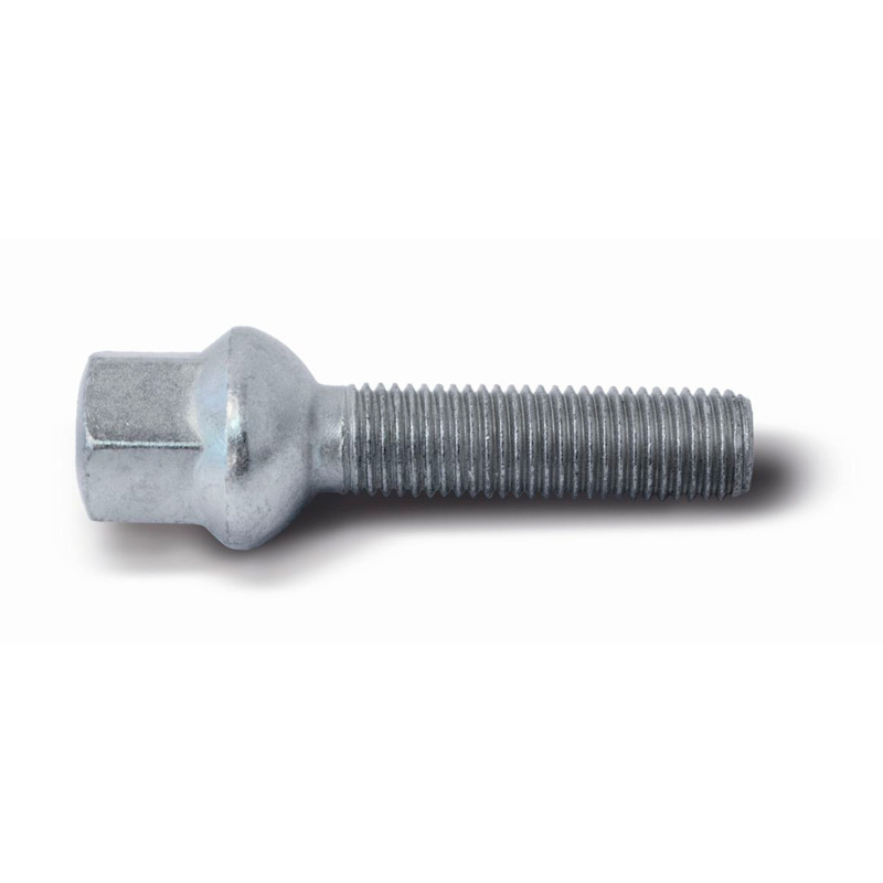 H&R Wheel bolt Round-Head R12 M12x1.50 - Length 47mm (e.g.  Mercedes)
