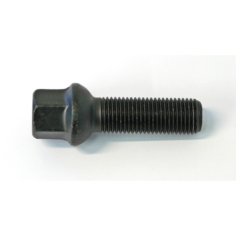 H&R Wheel bolt Round-Head R13 M14x1.25 - Length 42mm - Black (special version)