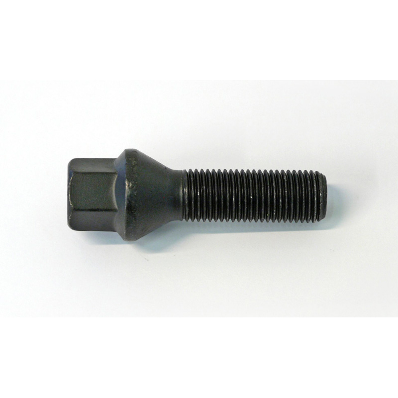 H&R Wheel bolt Taper-Head M14x1.50 - Length 30mm - Black