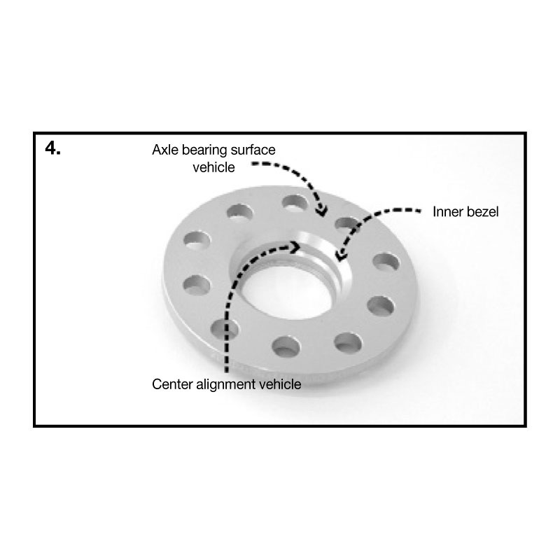 H&R DRS-System Wheelspacers 18mm 5x108 - Hub 63,3mm - Bolt size M12x1,5 -  Ford/Jaguar