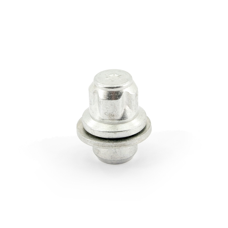 H&R Wheel lock set M12x1.50 Flat-Head - 4 lock nuts incl. adapter