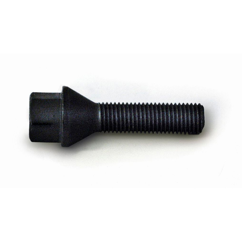 H&R Wheel bolt Taper-Head M12x1.50 - Length 38mm - Black