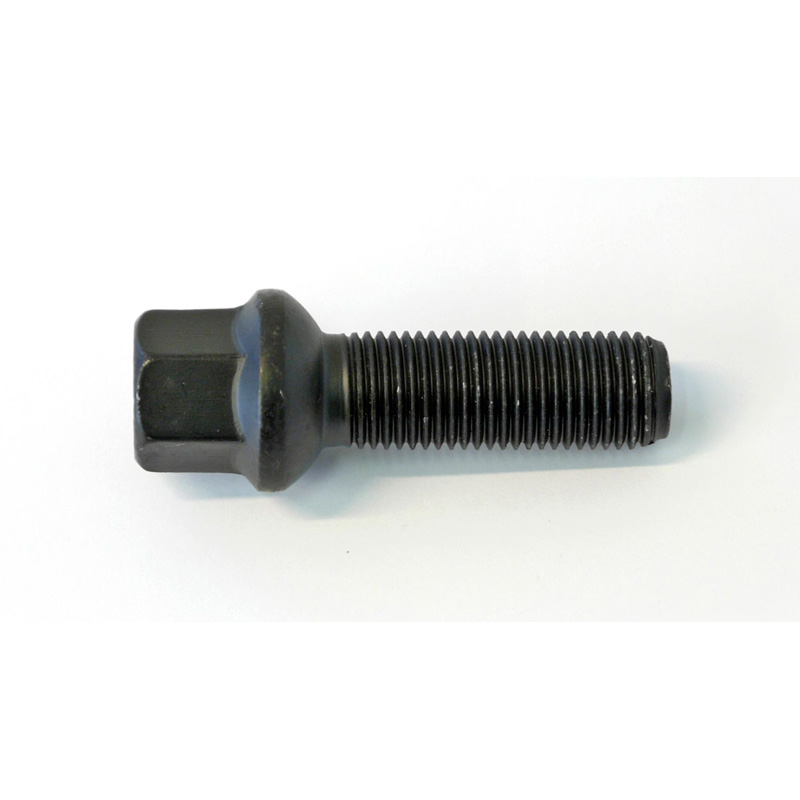 H&R Wheel bolt Round-Head R14 M14x1.50 - Length 65mm - Black