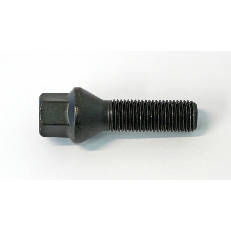 H&R Wheel bolt Taper-Head M14x1.50 - Length 28mm - Black