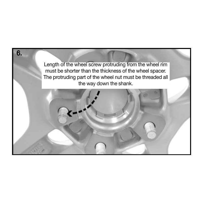 H&R DRA-System Wheelspacers 30mm 5x110 - Hub 65,0mm - Bolt size M12x1,25 -  Jeep