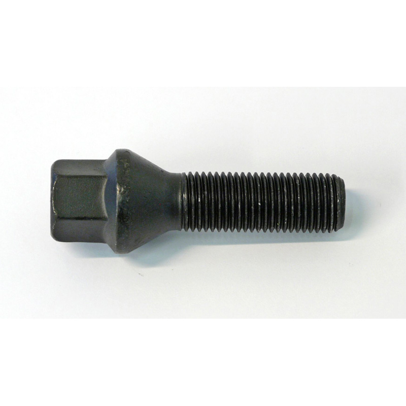 H&R Wheel bolt Taper-Head M14x1.50 - Length 50mm - Black