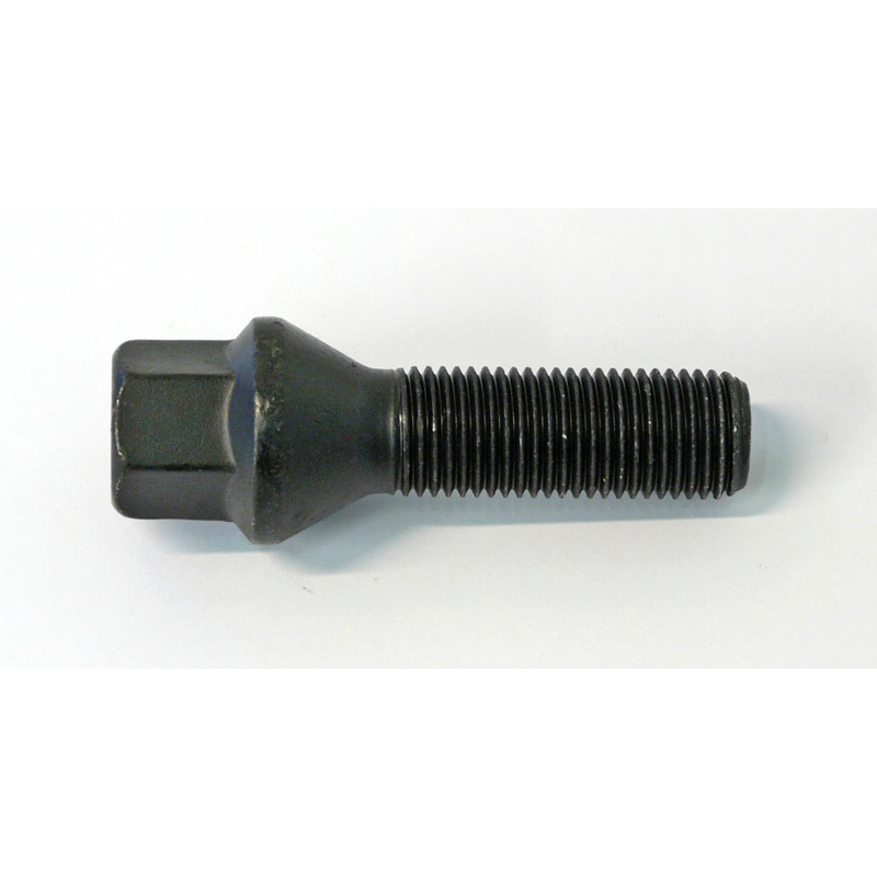 H&R Wheel bolt Taper-Head M14x1.50 - Length 60mm - Black