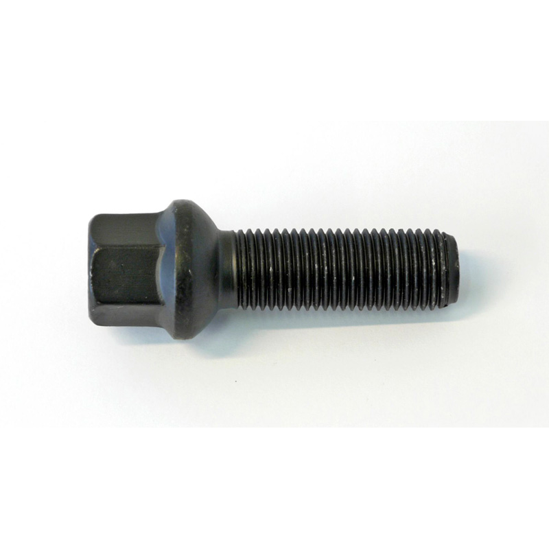 H&R Wheel bolt Round-Head R14 M14x1.50 - Length 50mm - Black