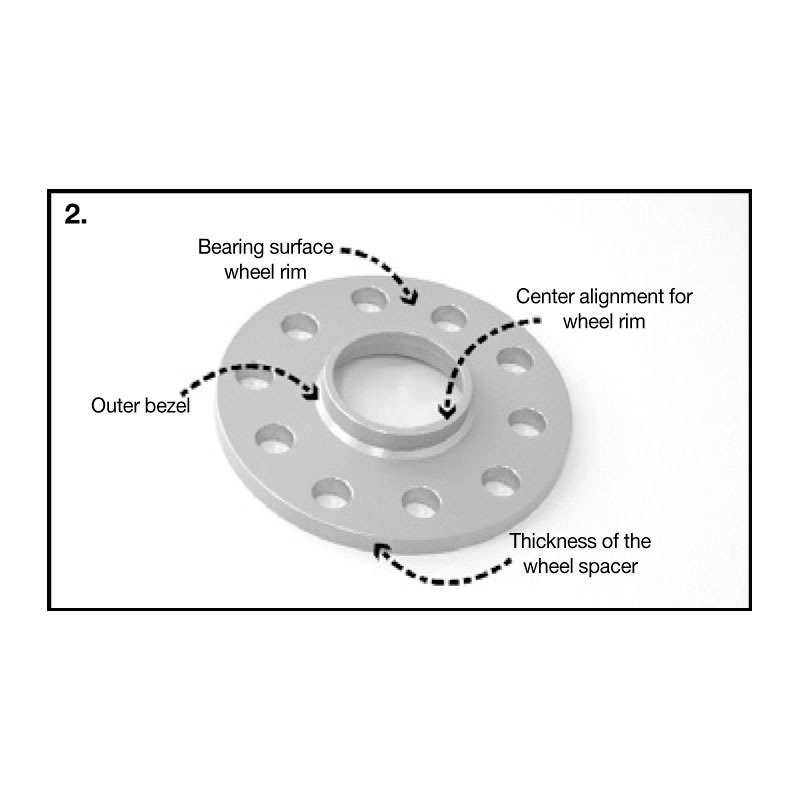 H&R DR-System Wheelspacers 12mm 5x112 - Hub 66,5mm - Bolt size M14x1,5 -  Mercedes