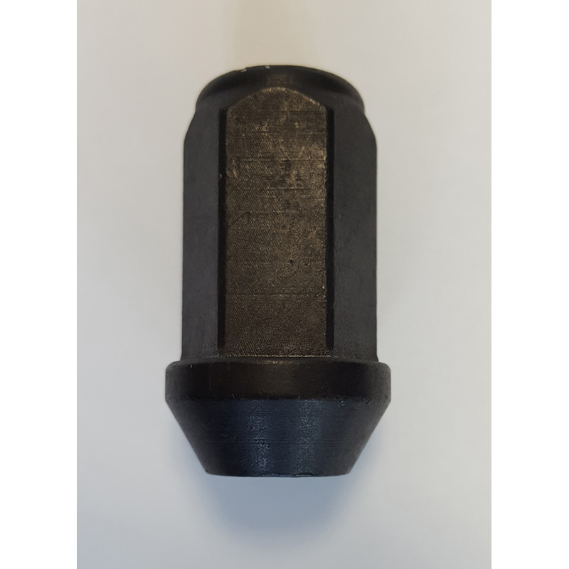 H&R Wheel nut taper M14x1.50 - Length 41mm - Black closed