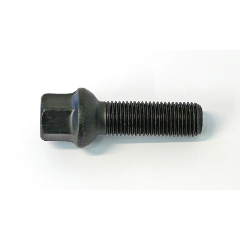 H&R Wheel bolt Round-Head R13 M14x1.25 - Length 50mm - Black (special version)