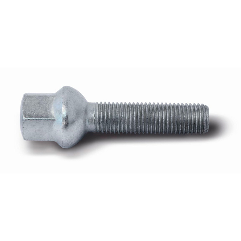 H&R Wheel bolt Round-Head R12 M12x1.50 - Length 52mm (e.g.  Mercedes)
