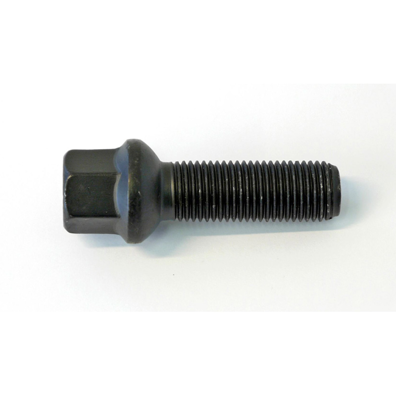 H&R Wheel bolt Round-Head R14 M14x1.50 - Length 28mm - Black