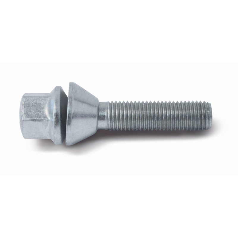 H&R Wheel bolt Taper-Head with movable cone M12x1.50 - Length 46mm (e.g.  Renault, Saab)