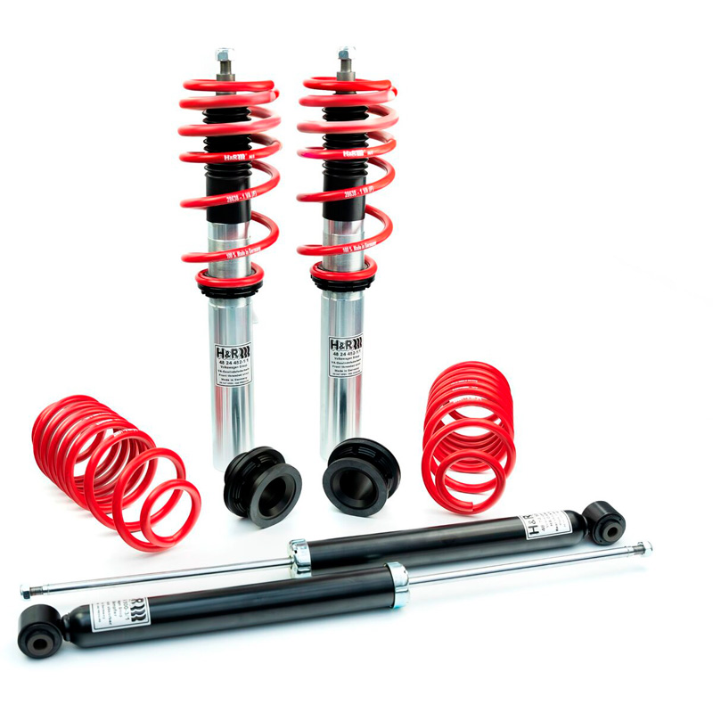H&R Monotube Coil Over Kit  Volkswagen Golf VIII Variant (CD), Skoda Octavia Combi (NX) & Seat/Cupra Leon Sportstourer (KL) FA35-50/RA30-50 - 2WD (Multilink) Ø 55mm 2019- up to 1000kg FA-Load